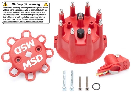 MSD Pro Mag Cap and Rotor Kit